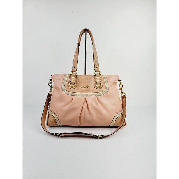 Coach Handbags - Coach Ashley Spectator Leather Carryall Bag